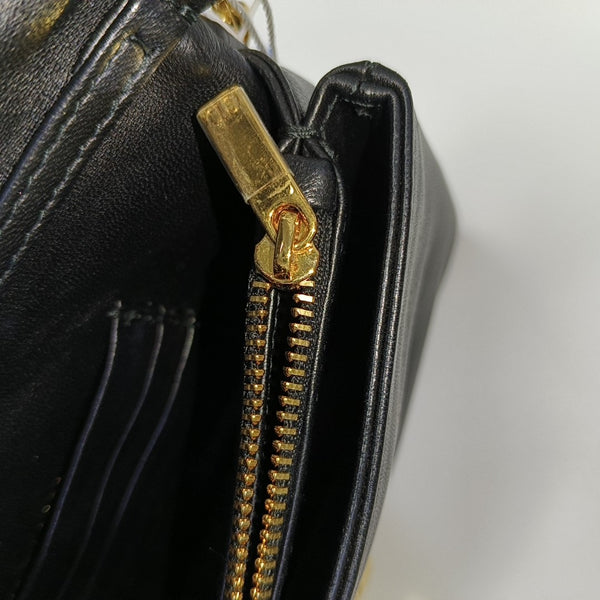 Dior Caro Small Cannage Calfskin Black