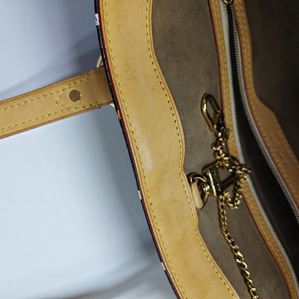 LV × TM AURELIA Monogram Coated Canvas Black
