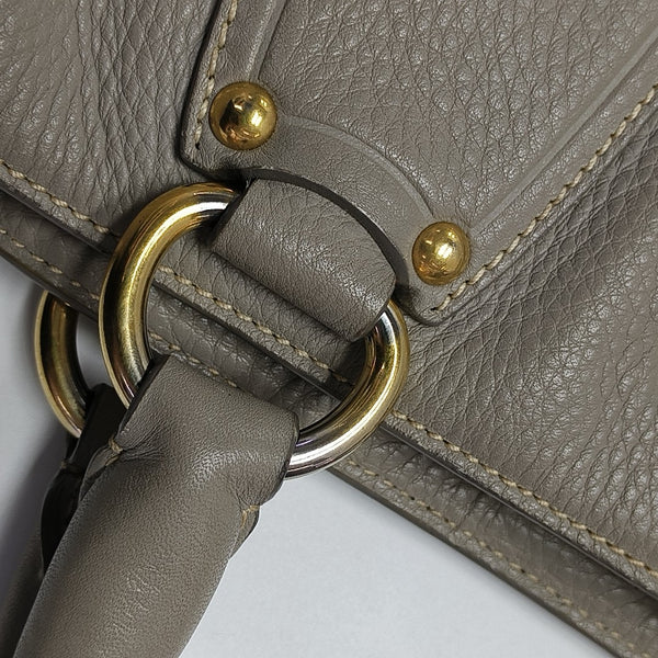 Calfskin Tote Bag Gray