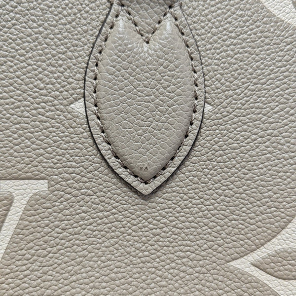 ONTHEGO PM Monogram Calfskin Gray