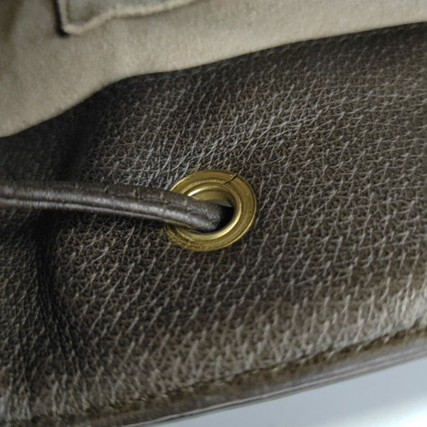 Ophidia Small Monogram Coated Canvas Beige