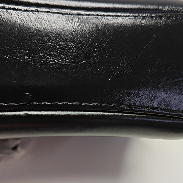 GABRIELLE Small Quilted Calfskin Black