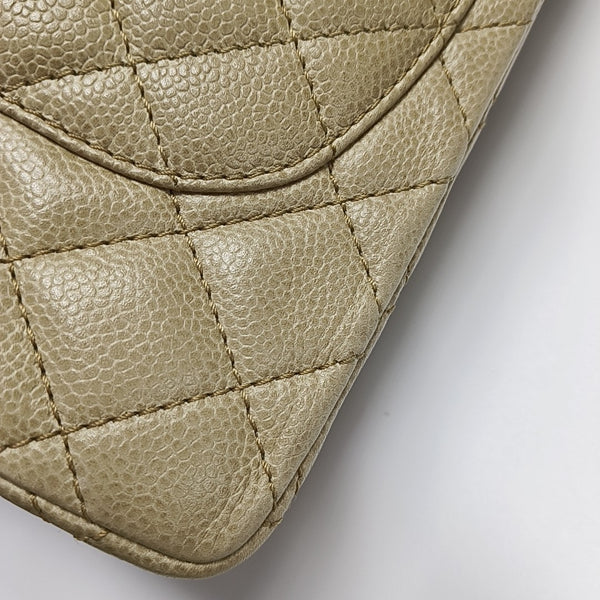 2.55 227 Quilted Grained Calfskin Beige