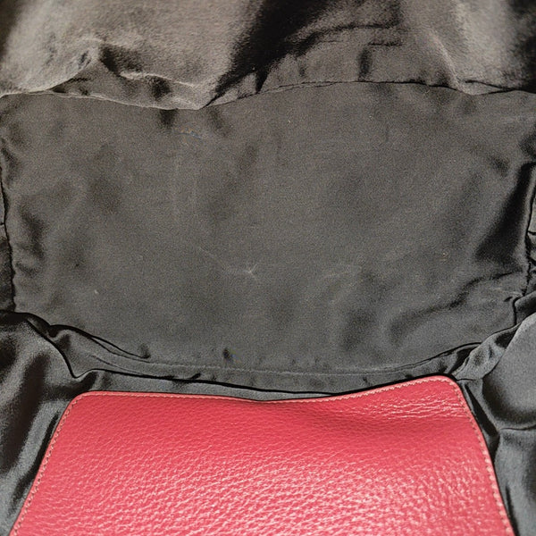 Bow Small Leather Beige