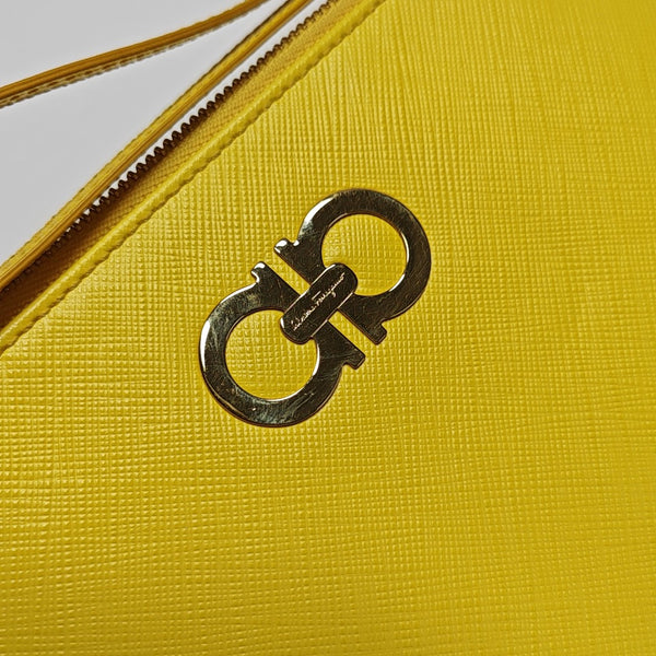 Gancini Calfskin Yellow