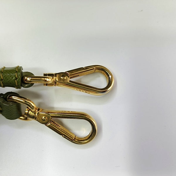 Galleria Small Saffiano Calfskin Green