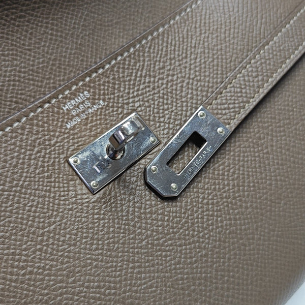 Kelly 20 Epsom Gray Wallet