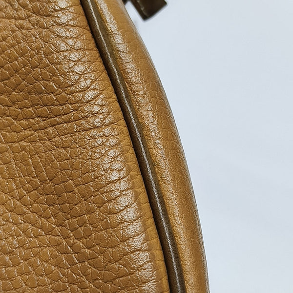 T Pouch Leather Brown