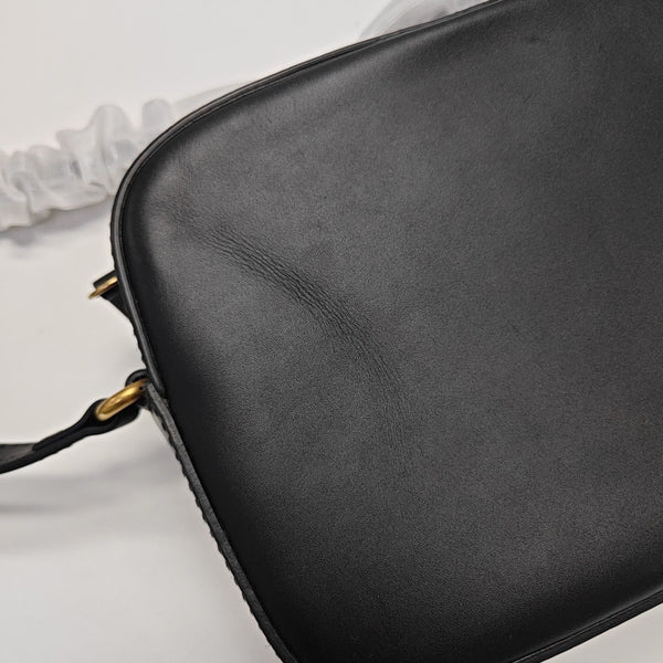 Bee Web Calfskin Black