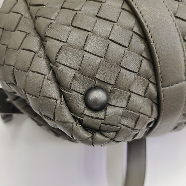 Lambskin Top Handle Bag Green