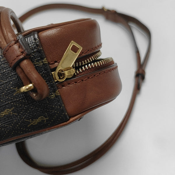 LE MONOGRAMME CŒUR Calfskin Brown