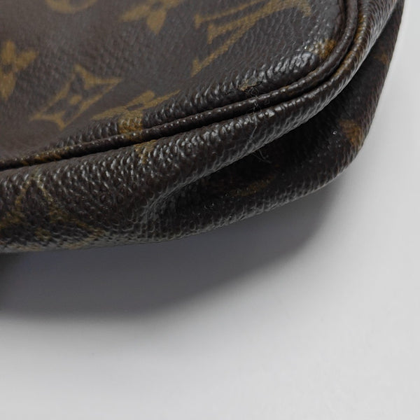 ACCESSOIRES Monogram Coated Canvas Brown