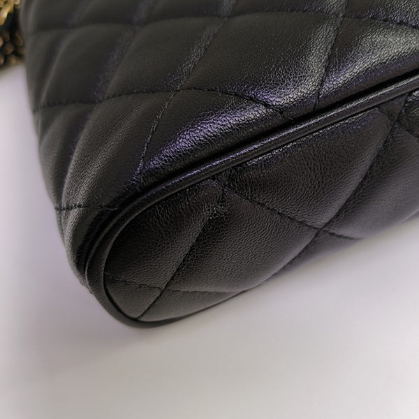 Quilted Calfskin Black