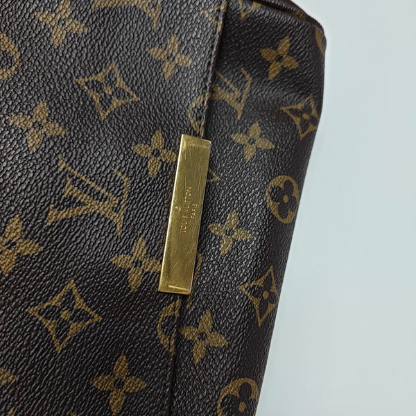 FAVORITE MM Monogram Coated Canvas Brown