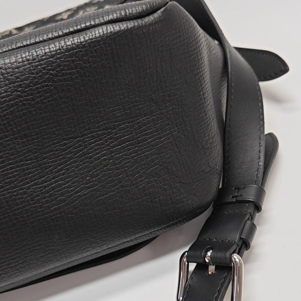 BESACE TOKYO Monogram Calfskin Black