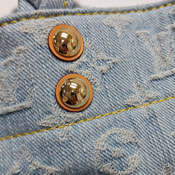 ONTHEGO PM Monogram Denim Blue