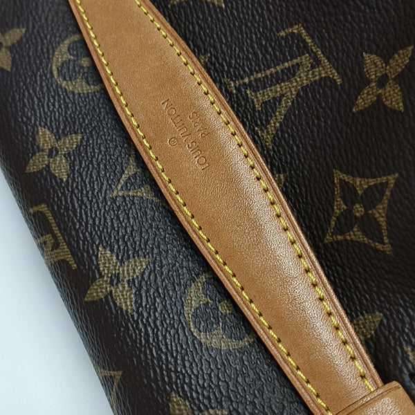 BUMBAG Monogram Coated Canvas Brown