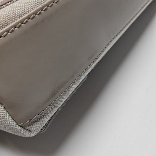 Navy Mini Canvas White