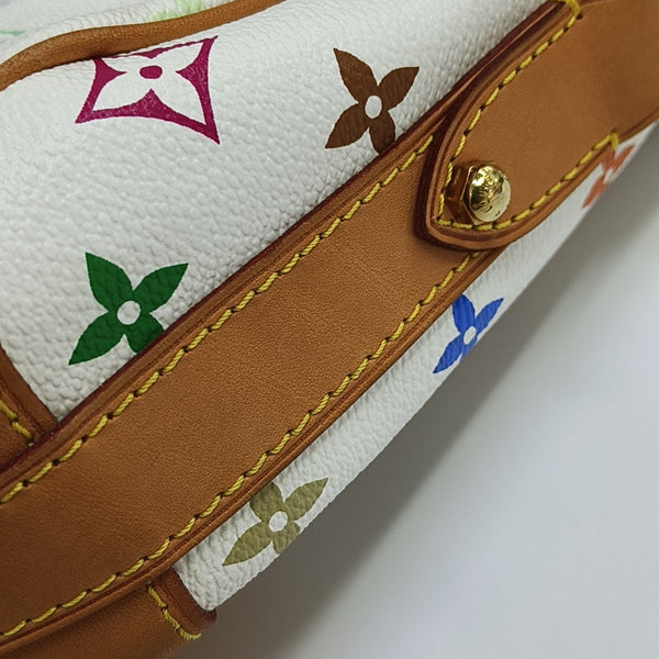 LV × TM GRETA Monogram Coated Canvas White