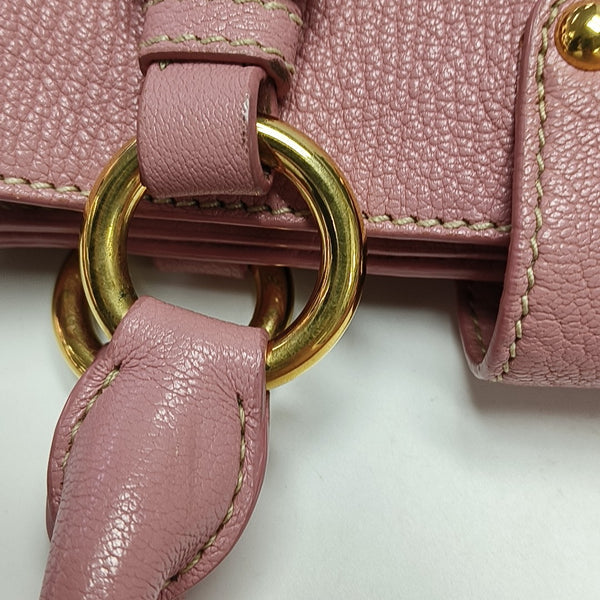 Calfskin Tote Bag Pink