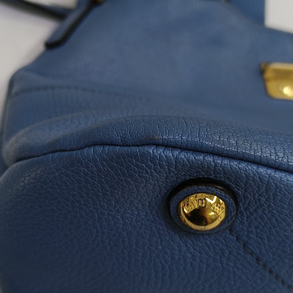 Mini Bag Calfskin Blue