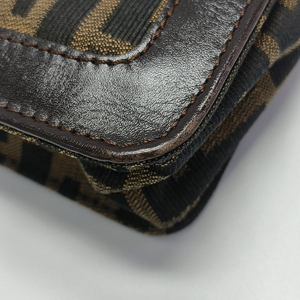 Canvas Shoulder Bag Brown