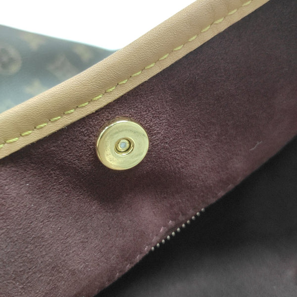 CARRYALL MM Monogram Coated Canvas Brown