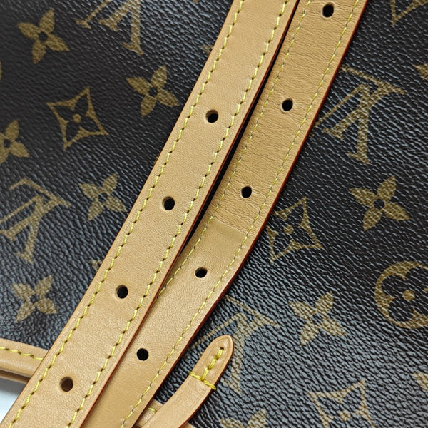 CARRYALL PM Monogram Coated Canvas Brown