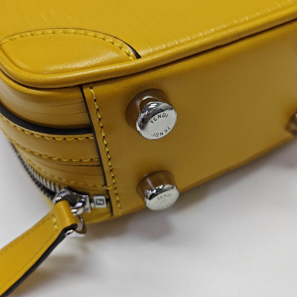 Calfskin Shoulder Bag Mini Yellow