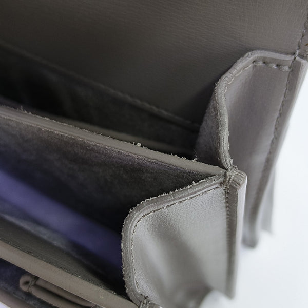 SUNSET Medium Calfskin Gray