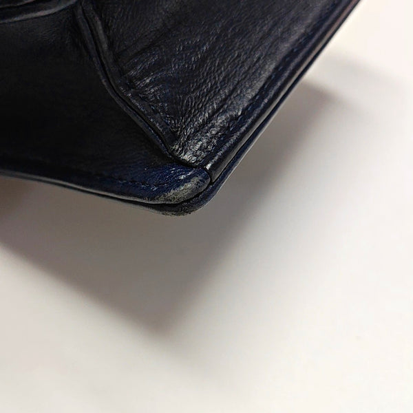 Authenticated pre-owned Diorama Cannage Calfskin Blue - Shoulder Bag at Looply