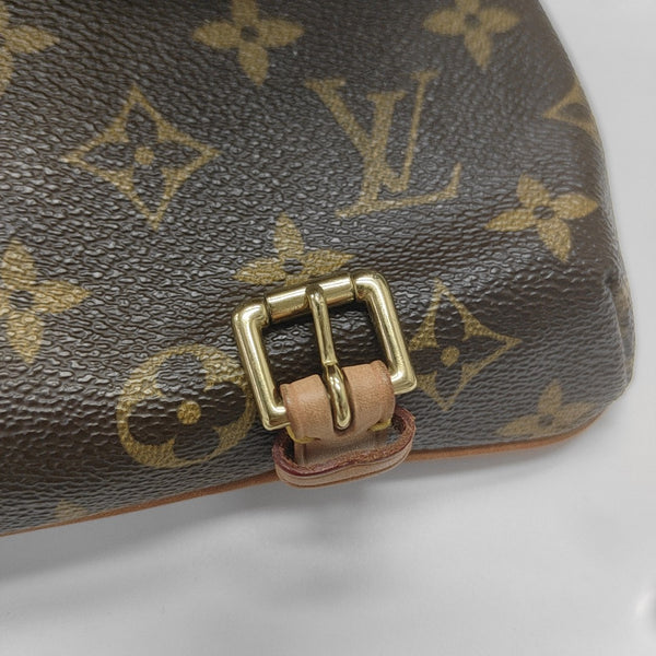 MARELLE Monogram Coated Canvas Brown