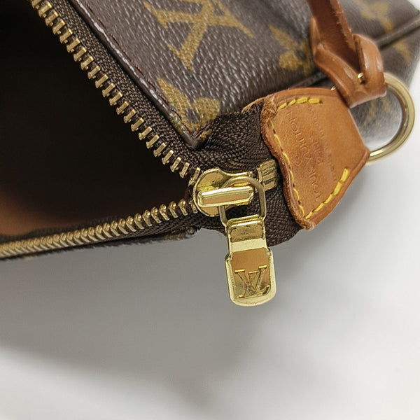 ACCESSOIRES Monogram Coated Canvas Brown