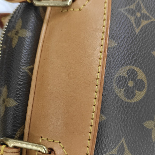 DEAUVILLE Monogram Coated Canvas Brown