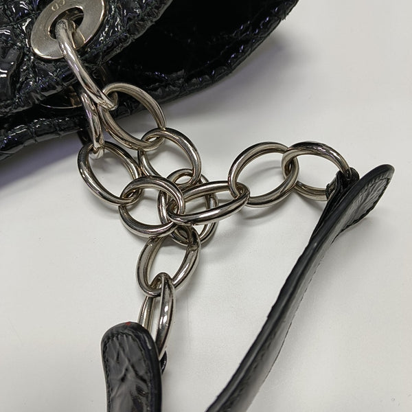 Dior Soft Cannage Patent Leather Black