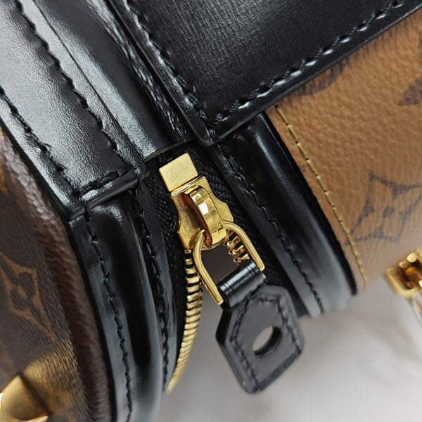 CANNES PM Monogram Coated Canvas Brown