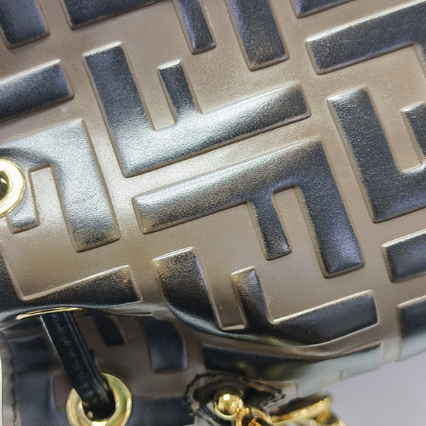 Mon Tresor Mini Monogram Calfskin Brown