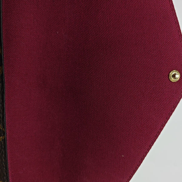 FÉLICIE Monogram Coated Canvas Brown