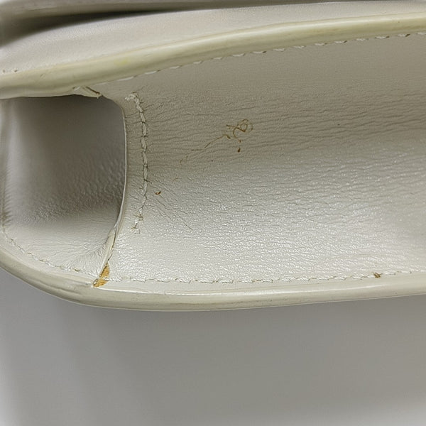LE CARRÉ Small Calfskin White