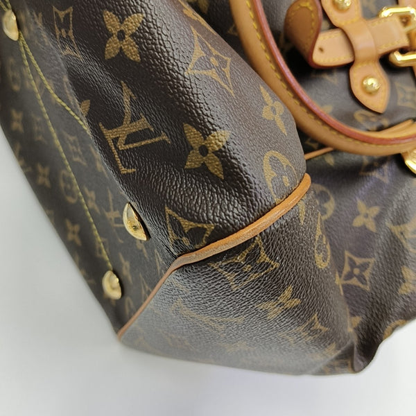 TIVOLI GM Monogram Coated Canvas Brown