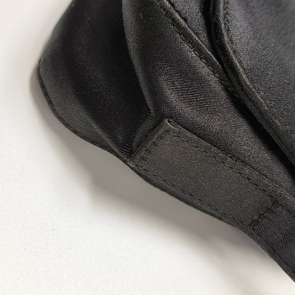 Silk Satin Black
