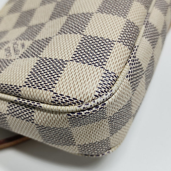 ACCESSOIRES GM Damier Azur Coated Canvas White