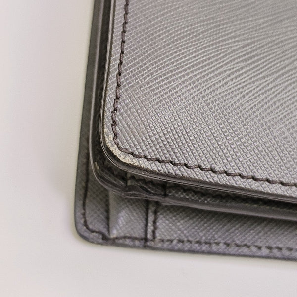 Calfskin Top Handle Bag Gray