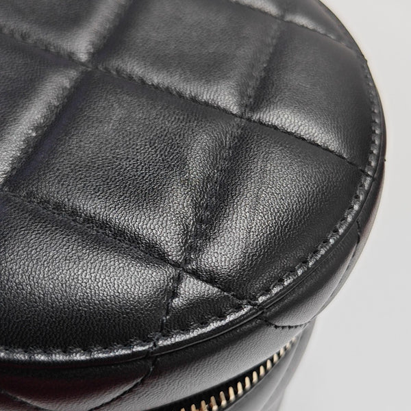 Quilted Lambskin Black