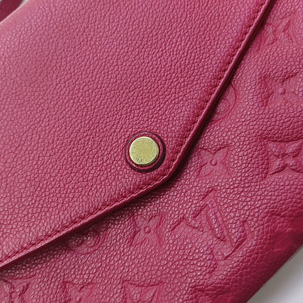 TWICE Calfskin Red