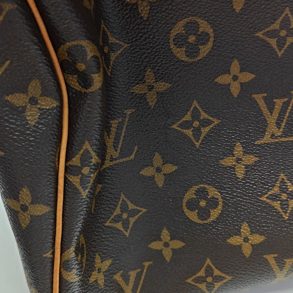 SPEEDY 25 Monogram Coated Canvas Brown