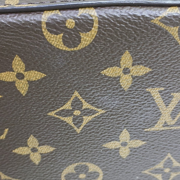 NÉONOÉ MM Monogram Coated Canvas Brown