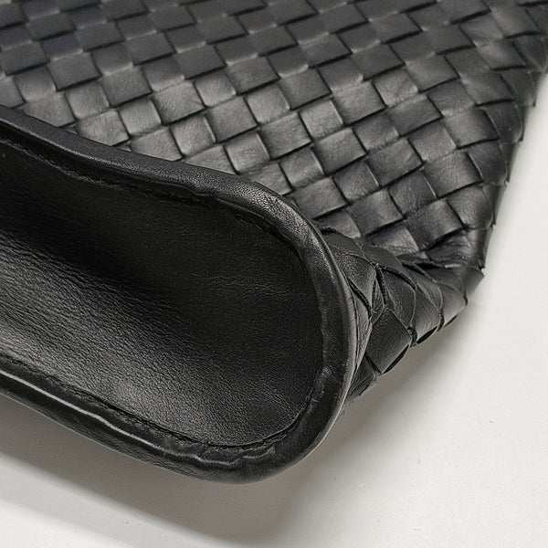 Calfskin Top Handle Bag Black