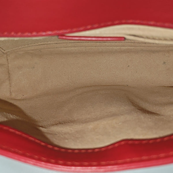 GG Marmont Small Quilted Calfskin Red