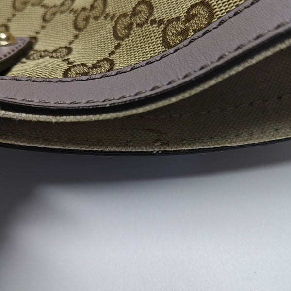 Monogram Canvas Tote Bag Brown